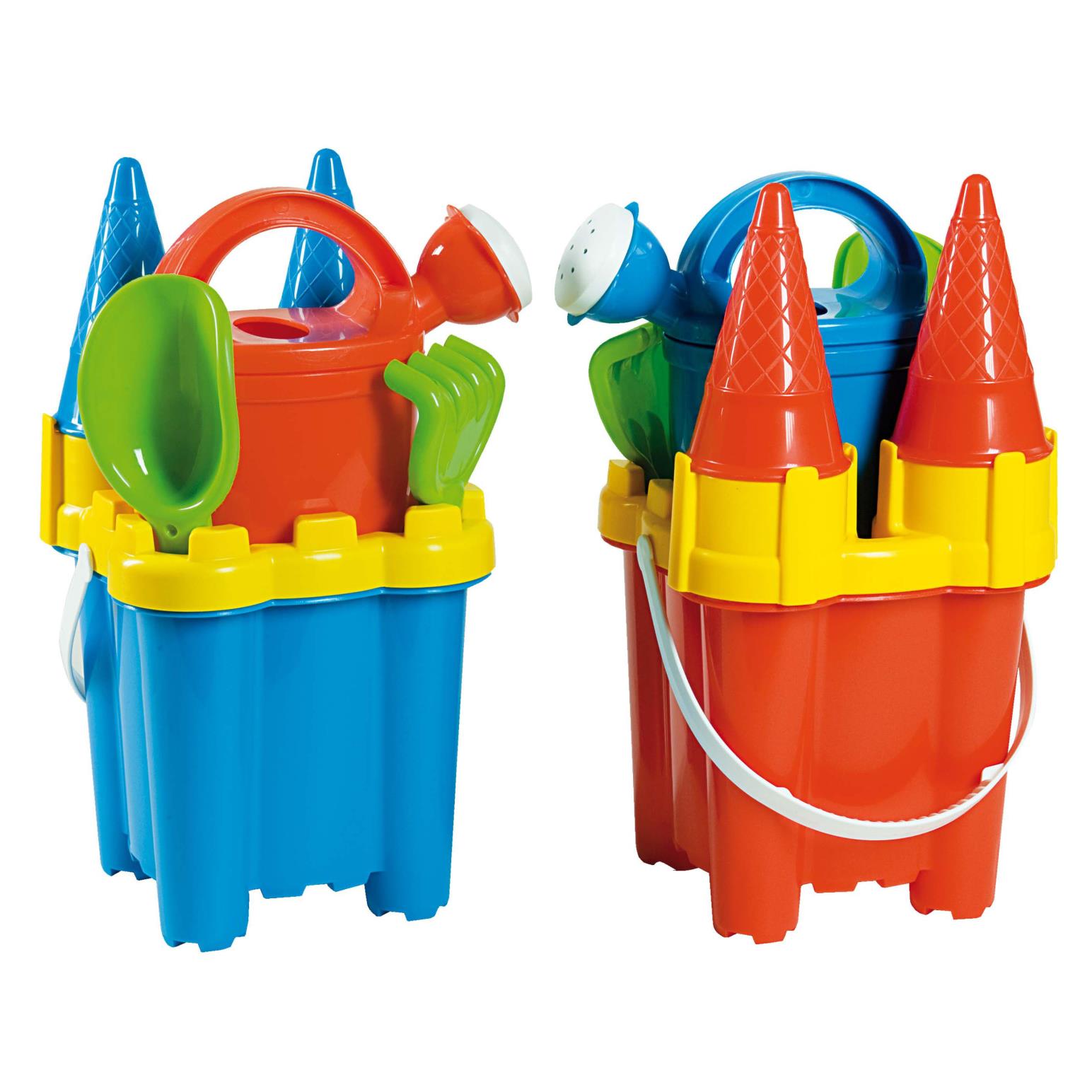 Androni Summertime Cone Castle Bucket Set Asst Colours