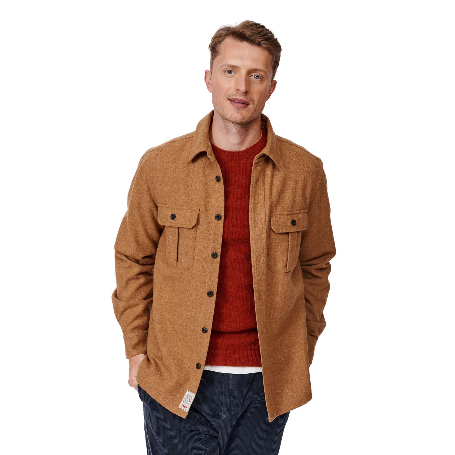 Aubin Lysaghts Wool Overshirt