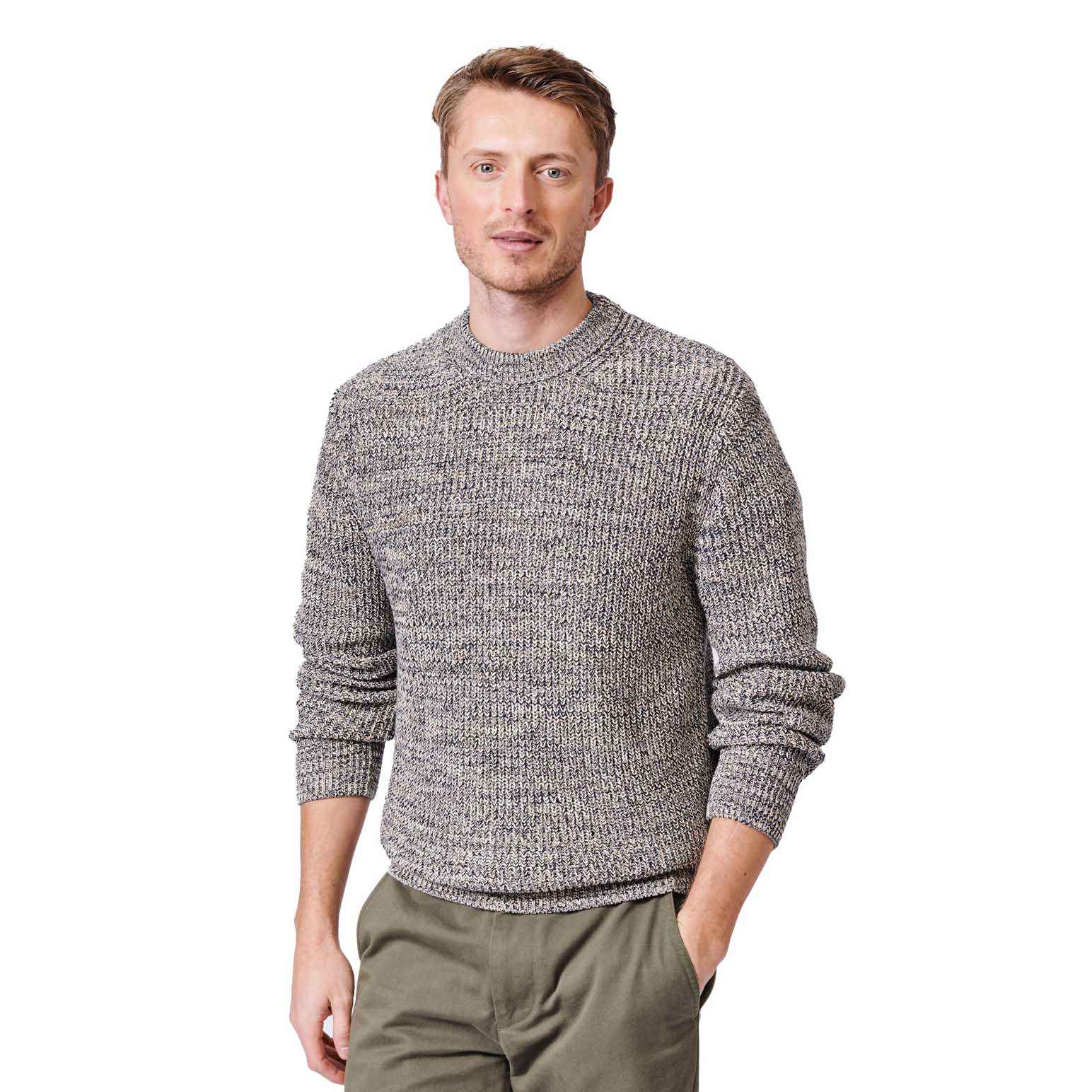 Aubin Martin Ribbed Crew
