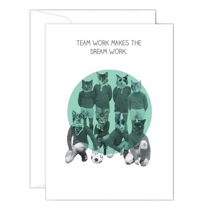 Poppy Card - Teamwork