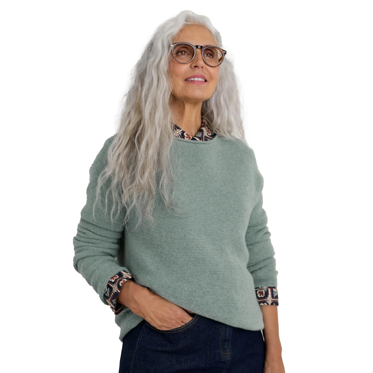 Seasalt Cornwall Fruity Jumper II Celadon