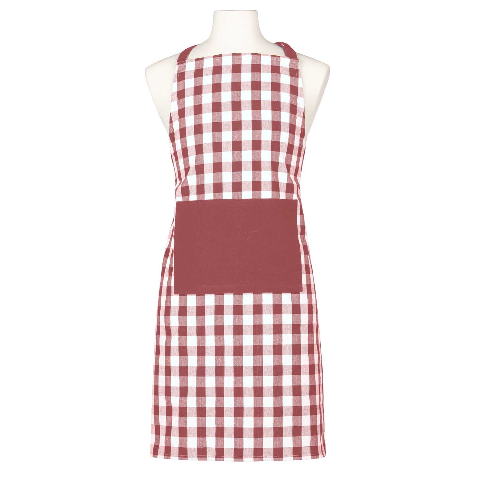Ladelle Eco Gingham Blush Apron