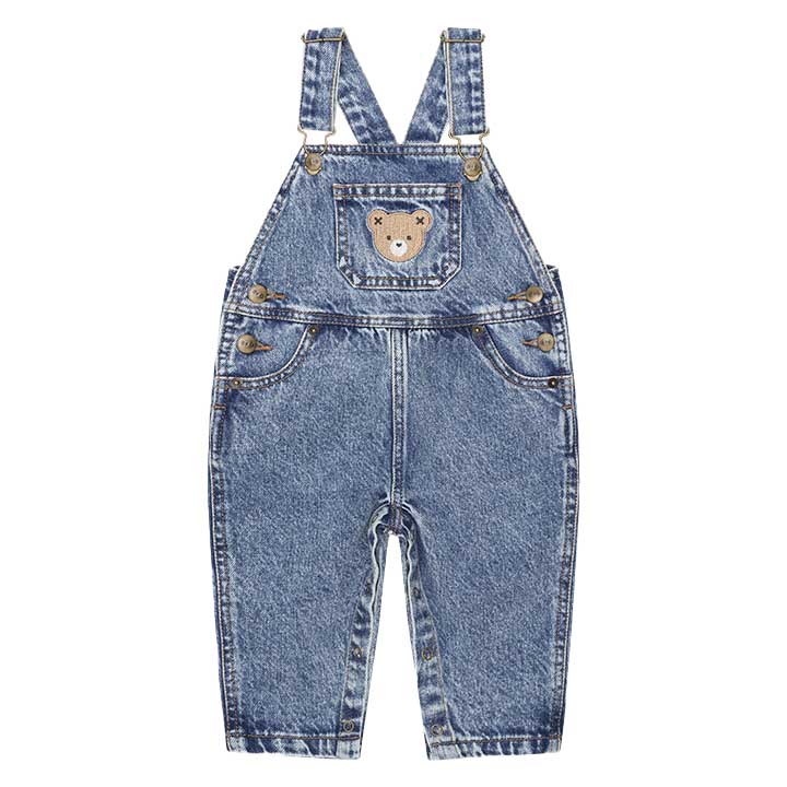 Huxbaby Dreamy Denim Overalls 6M-3Y