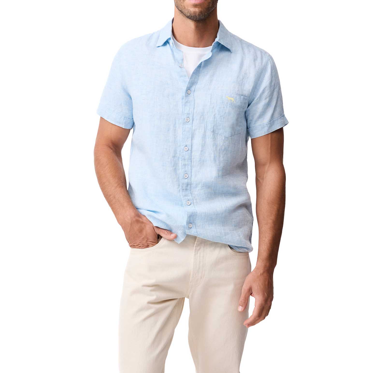 Rodd & Gunn Cathedral Cove Ss Sports Fit Shirt