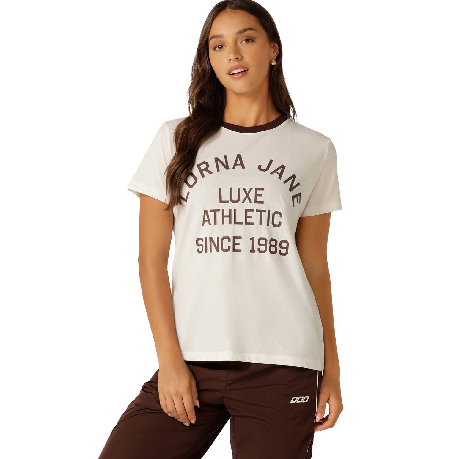 Lorna Jane Lotus Heritage Ringer T-Shirt