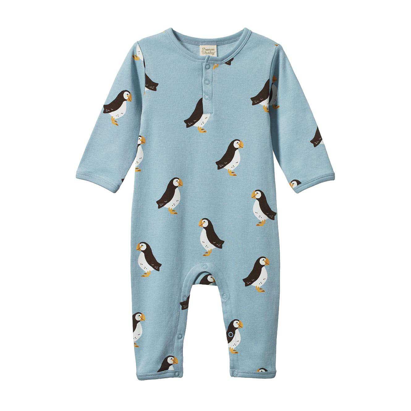 Nature Baby Henley Pyjama Suit