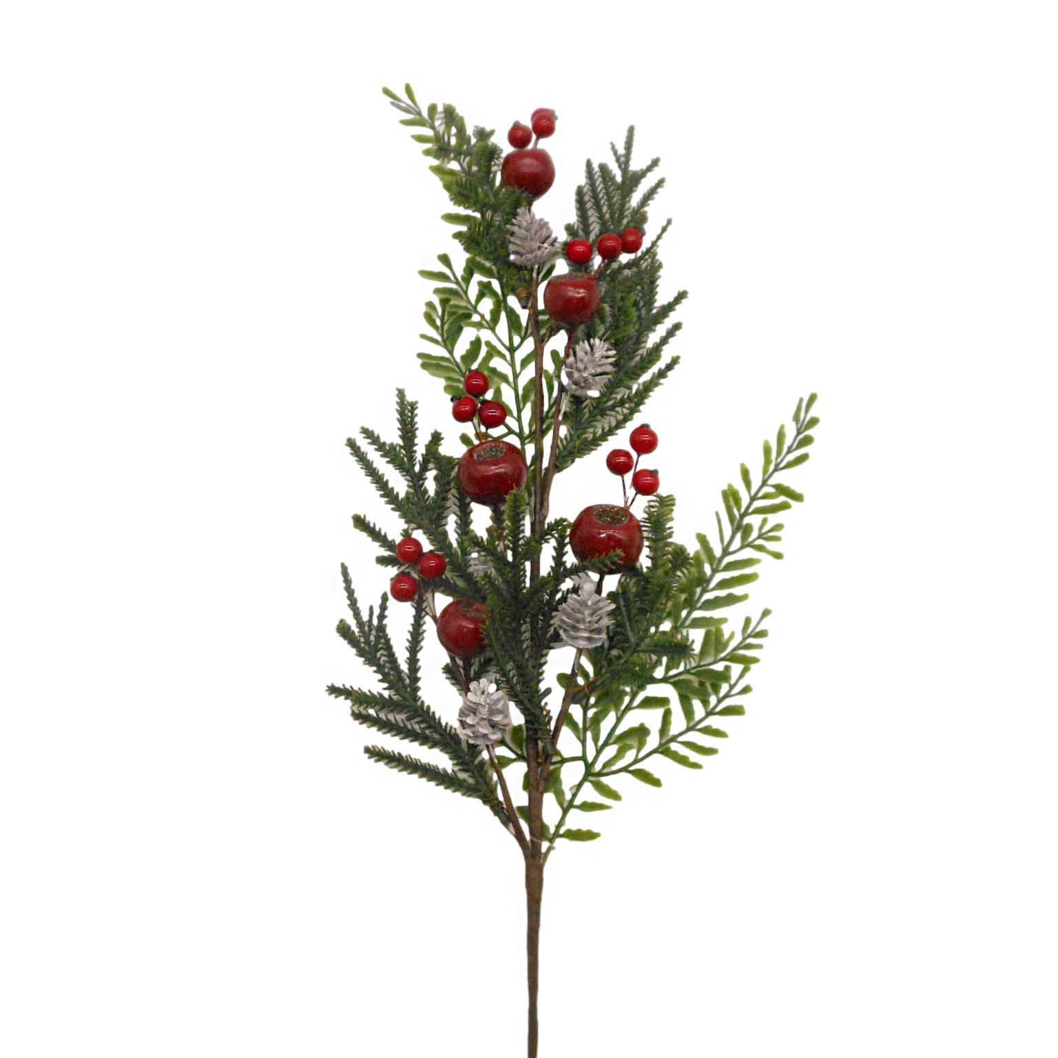 Pick With Red Gumnut & Berry With Mixed Leaf