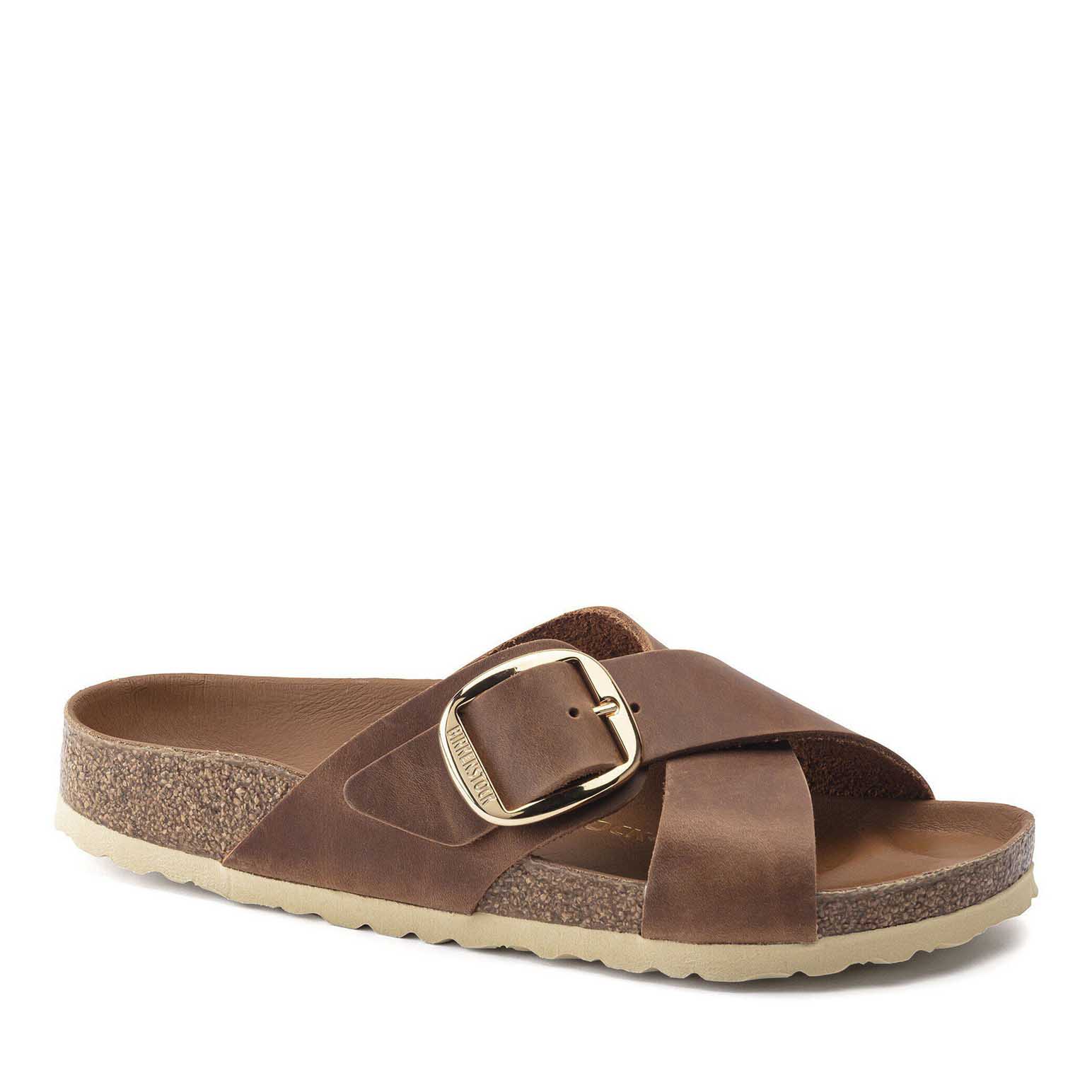 Birkenstock Siena Big Buckle Leather Regular