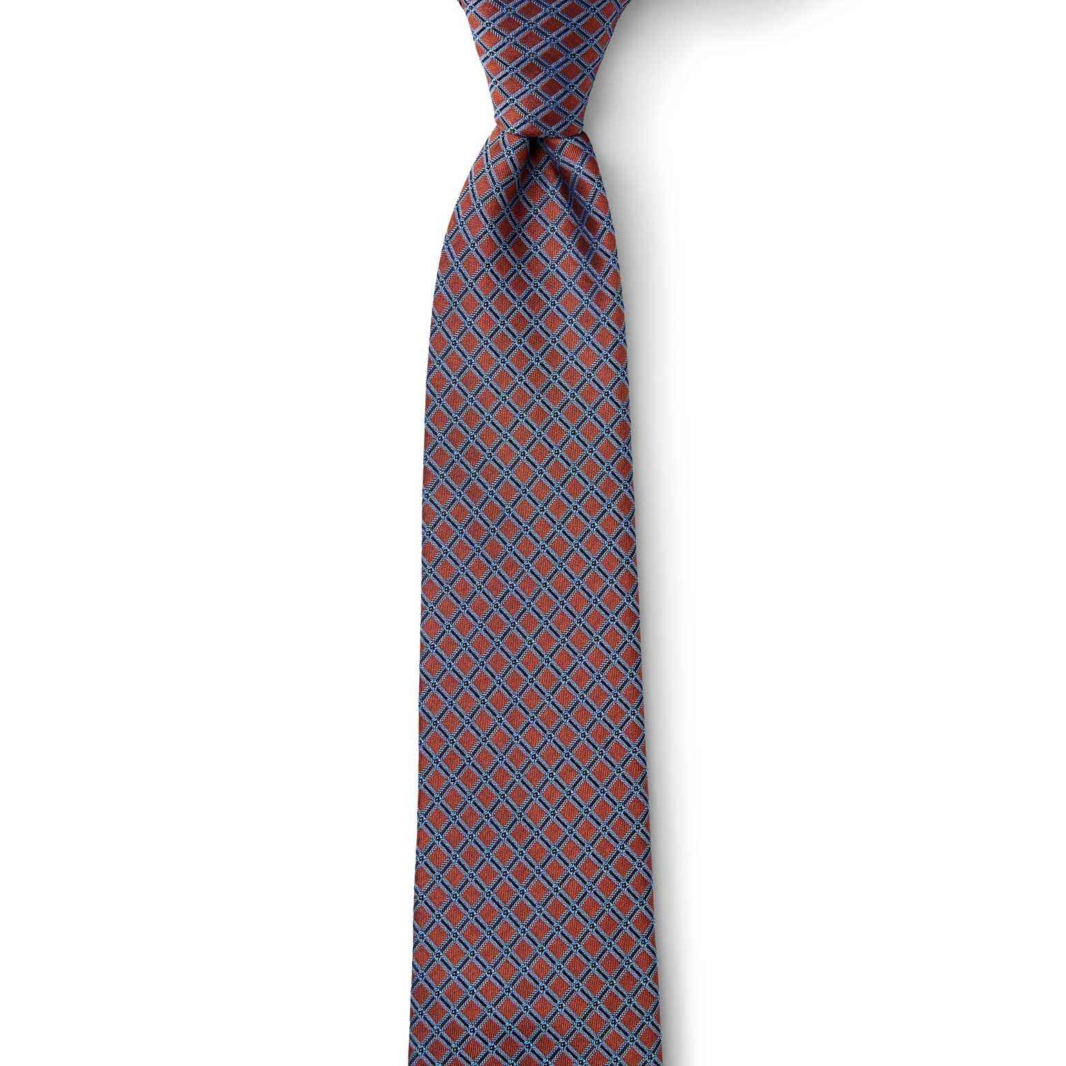 Cambridge Lattice 7.5cm Tie