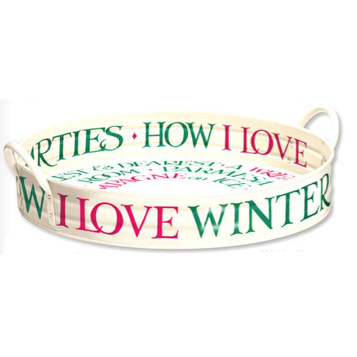 Emma Bridgewater Christmas Toast Large Tray With Handles