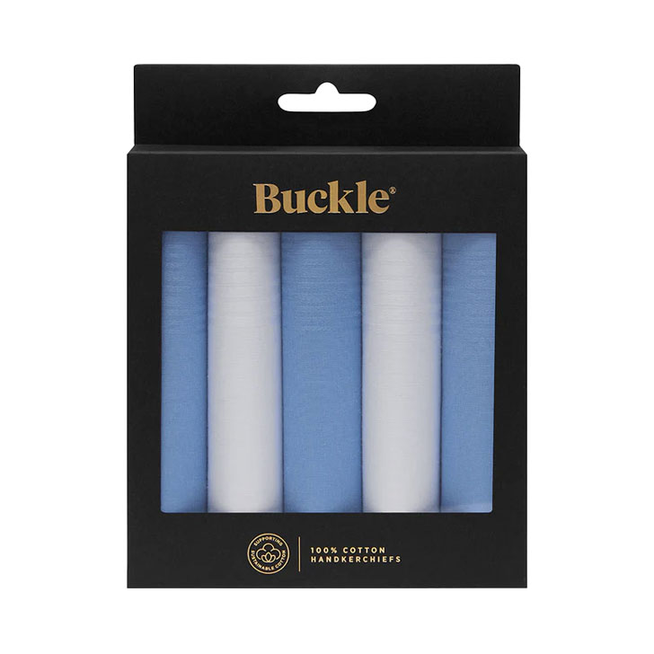 Buckle Handkerchiefs - 5 Pack