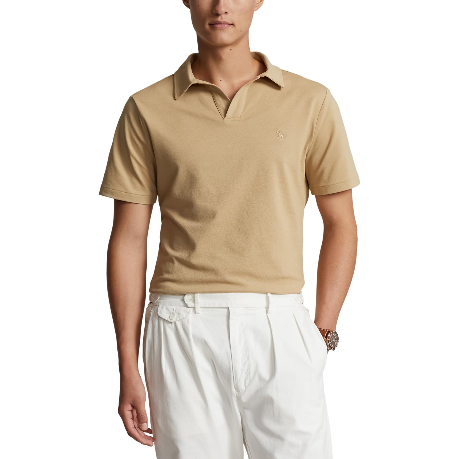 Polo Ralph Lauren Classic Fit Stretch Mesh Polo Shirt Ballantynes Department Store