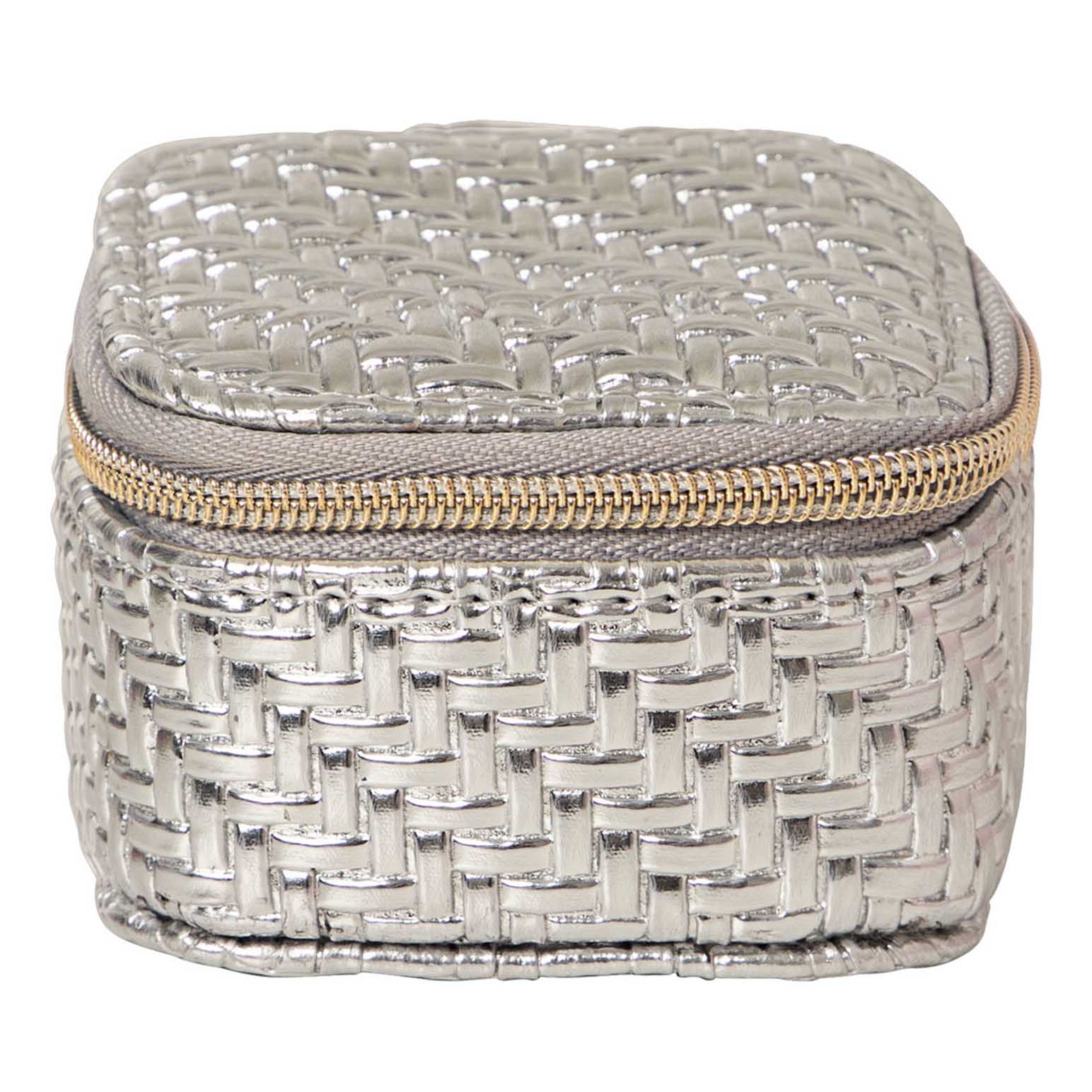 Tonic Herringbone Mini Cube Silver