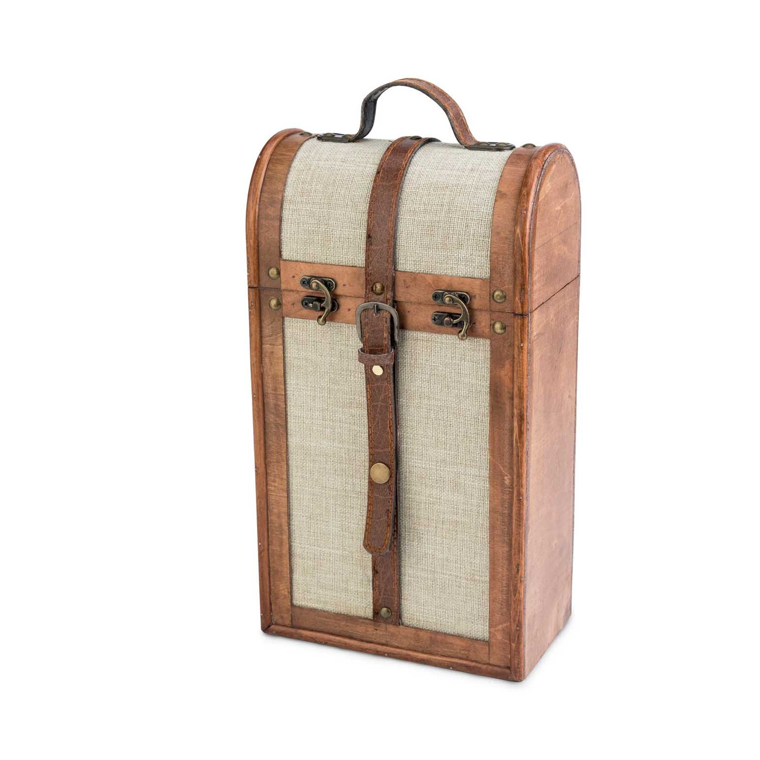 Twine Chateau: 2-Bottle Vintage Trunk Wine Box