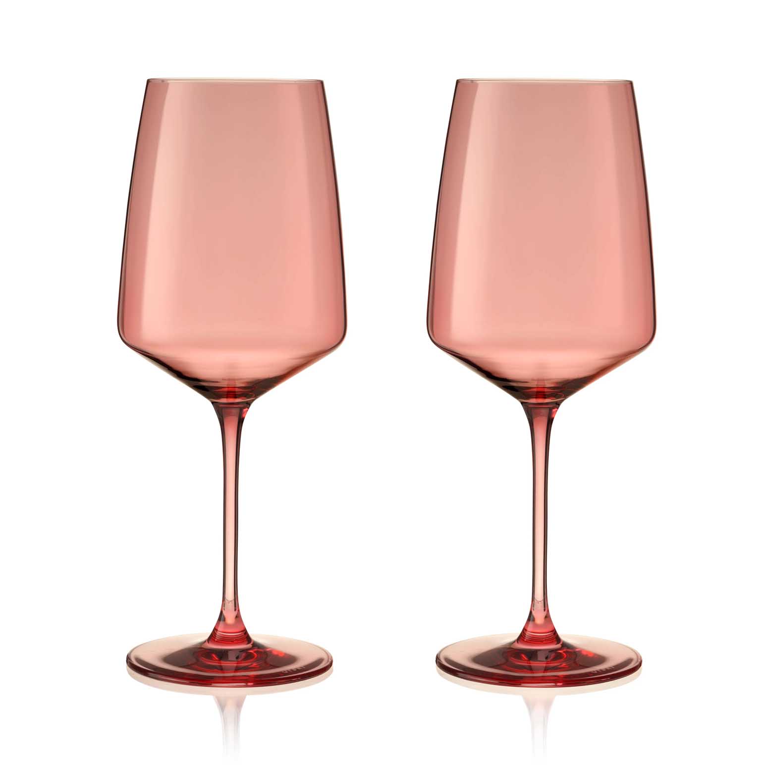 Viski Reserve Nouveau Wine Glasses in Pomelo, Set of 2