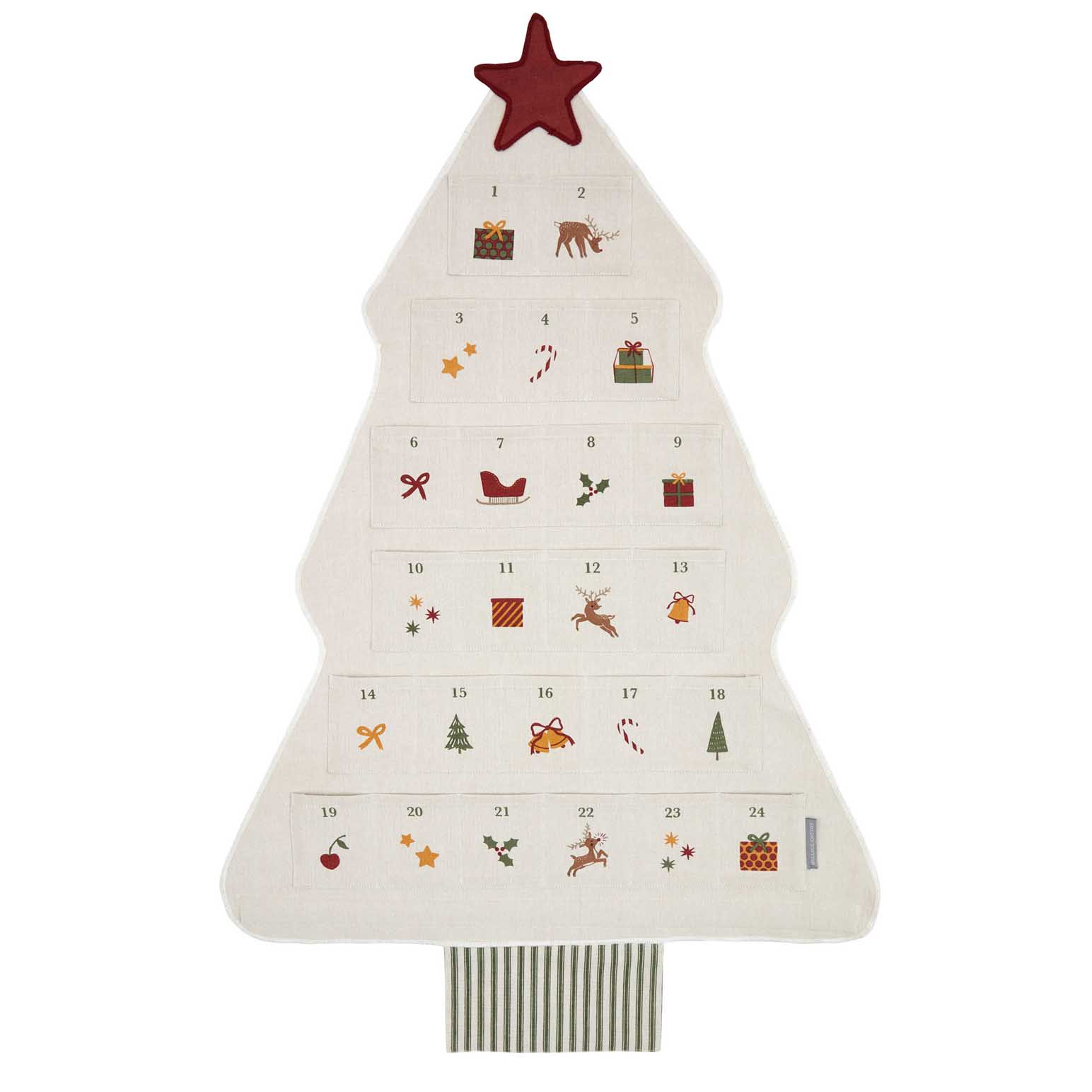 Wallace Cotton Festive Flora Advent Calendar