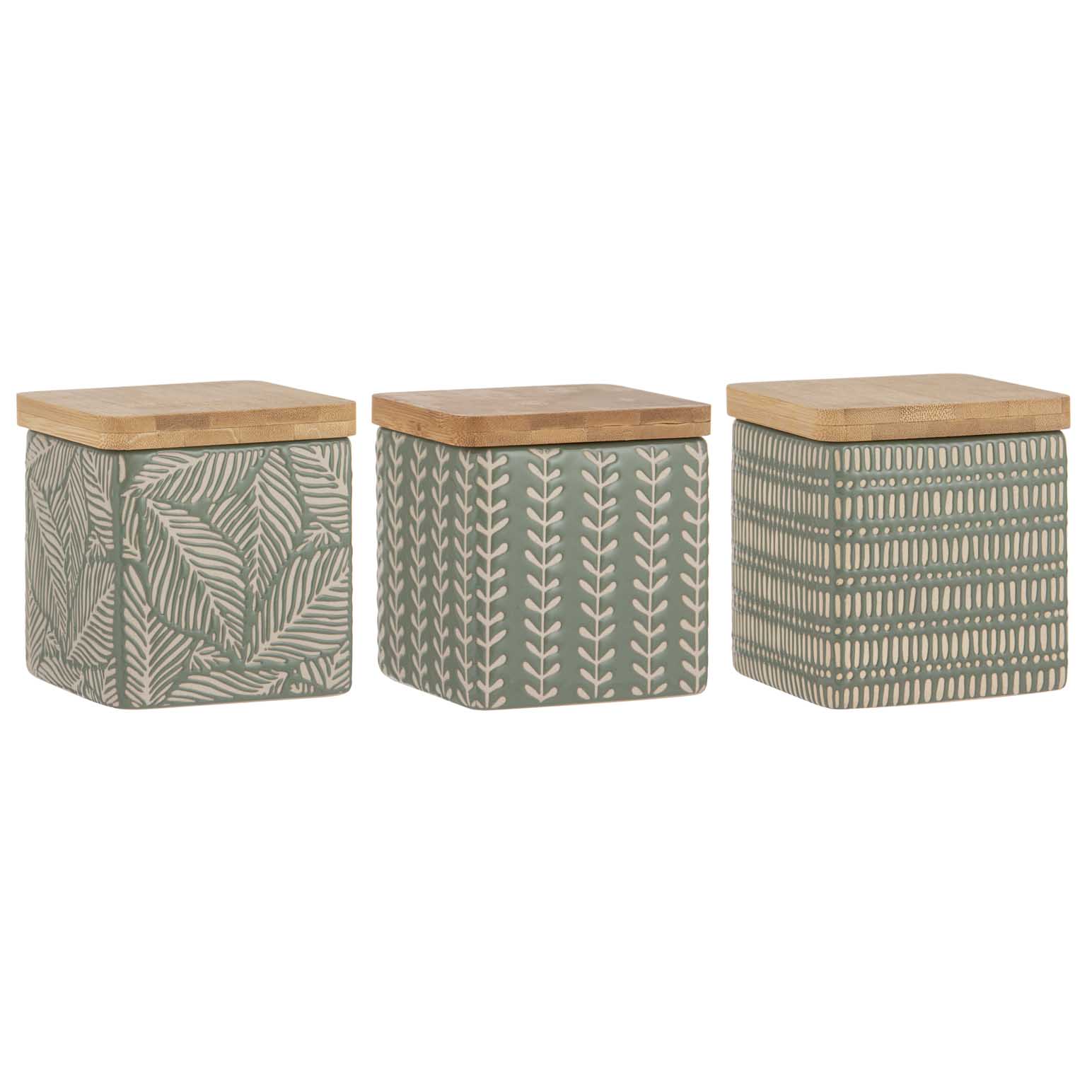 Ladelle Orion Green Assorted Canister