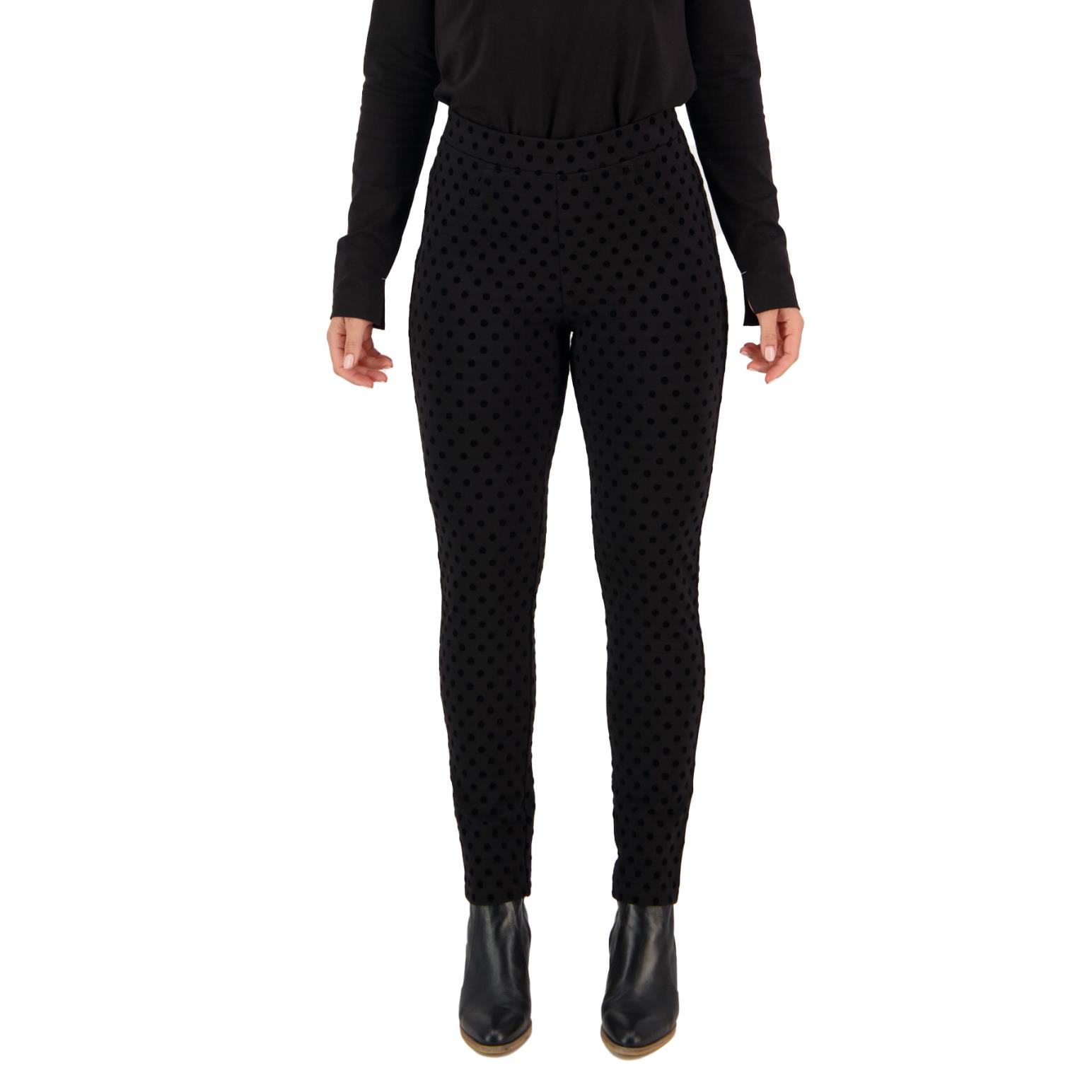 Vassalli Skinny Leg Ankle Grazer Printed Ponti Pull On