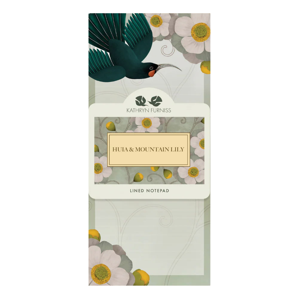 Kathryn Furniss Huia & Montain Lily List Pad