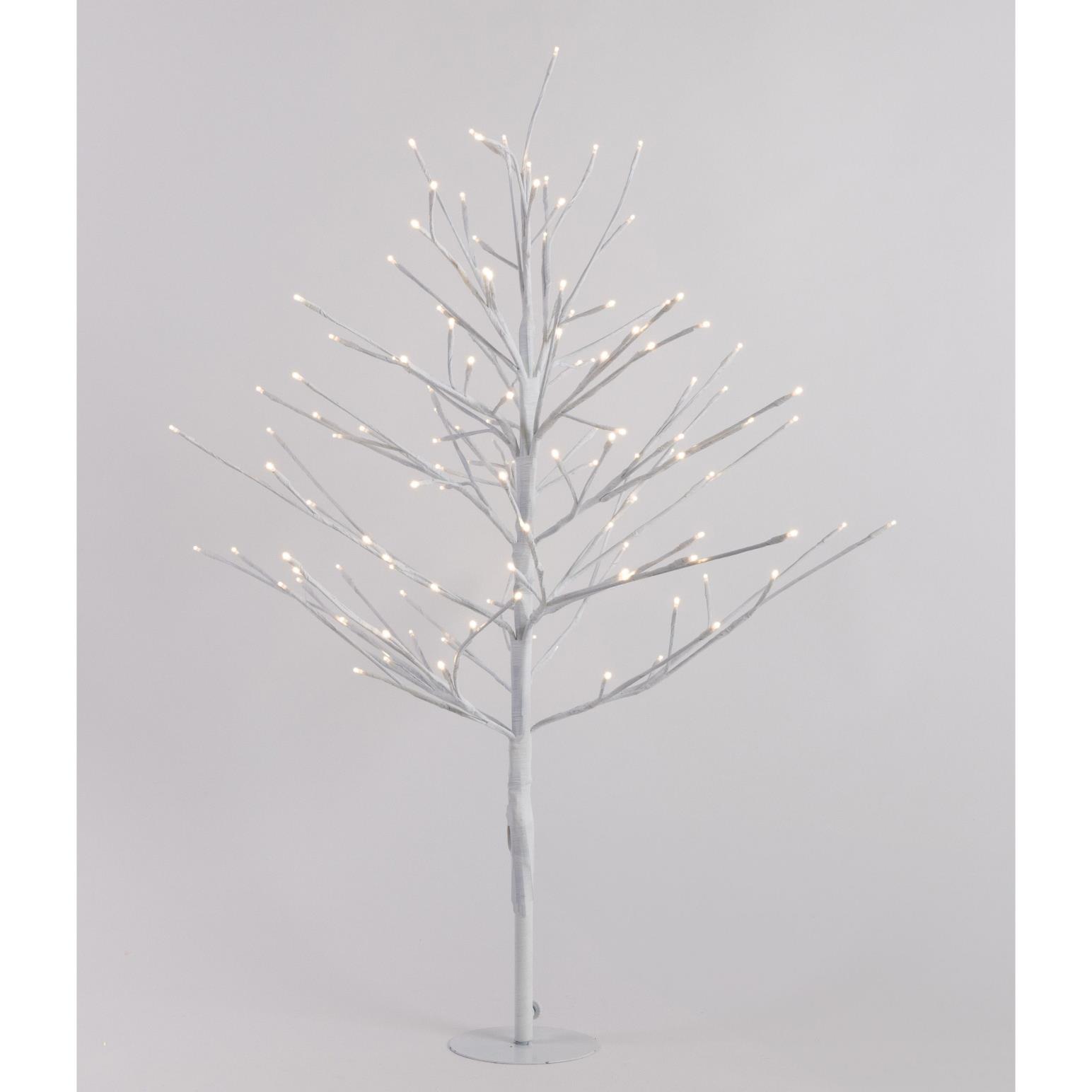 Stellar Haus Medium Twig Tree White 120cm