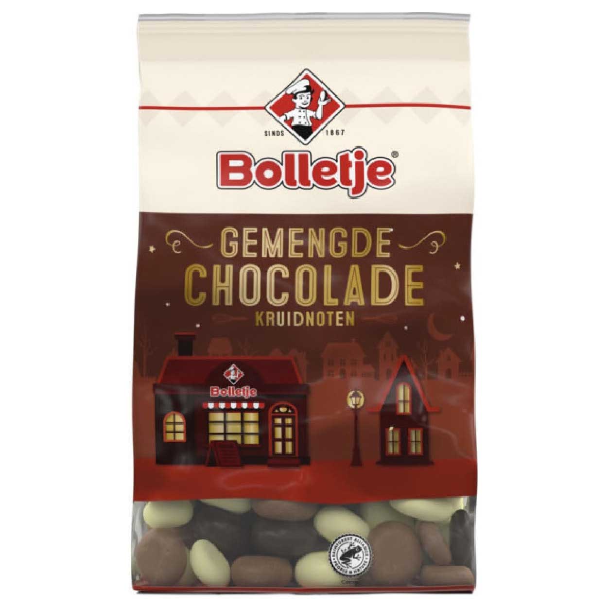 Bolletje Mixed Chocolate Kruidnoten 250g