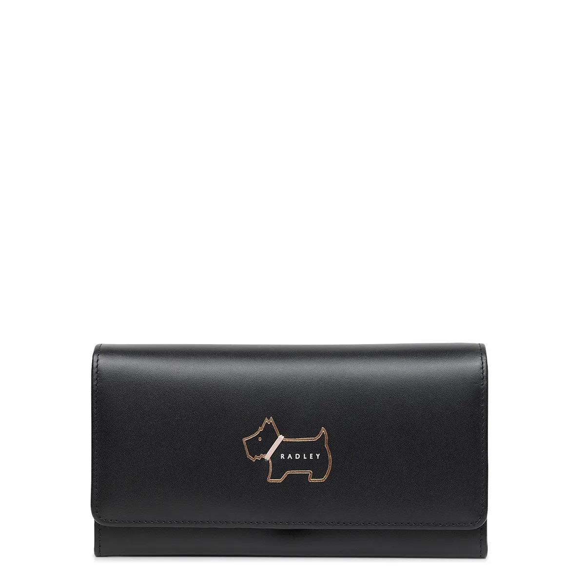 Radley Large Flapover Matinee Black
