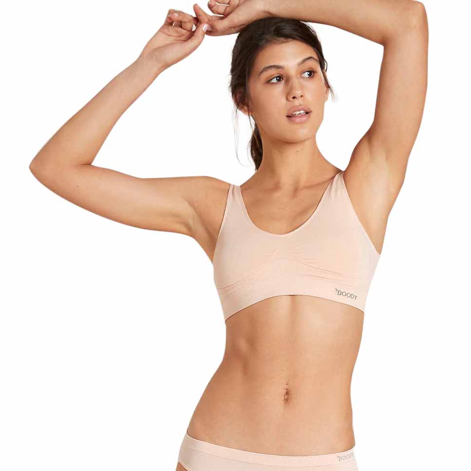 Boody Seamfree Padded Crop Bra