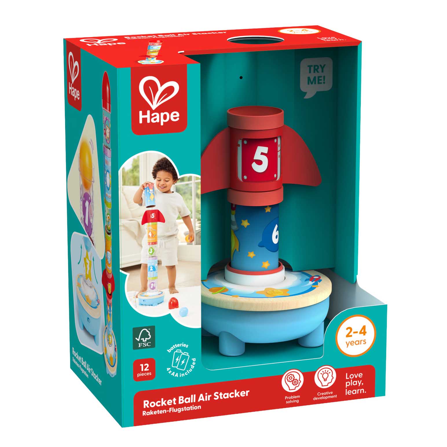 Hape Rocket Ball Air Stacker