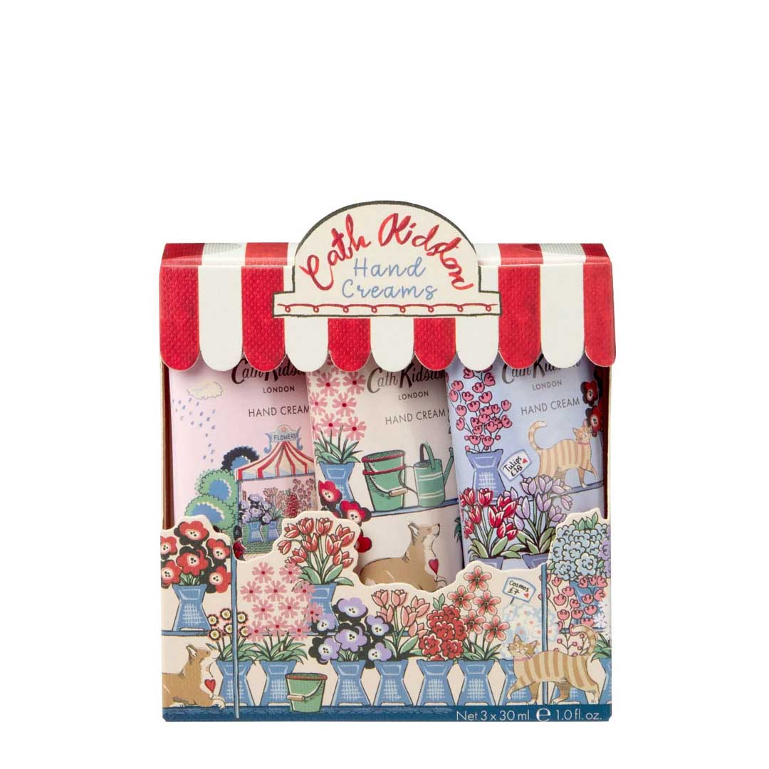 Cath Kidston Flower Market Hand Cream Trio