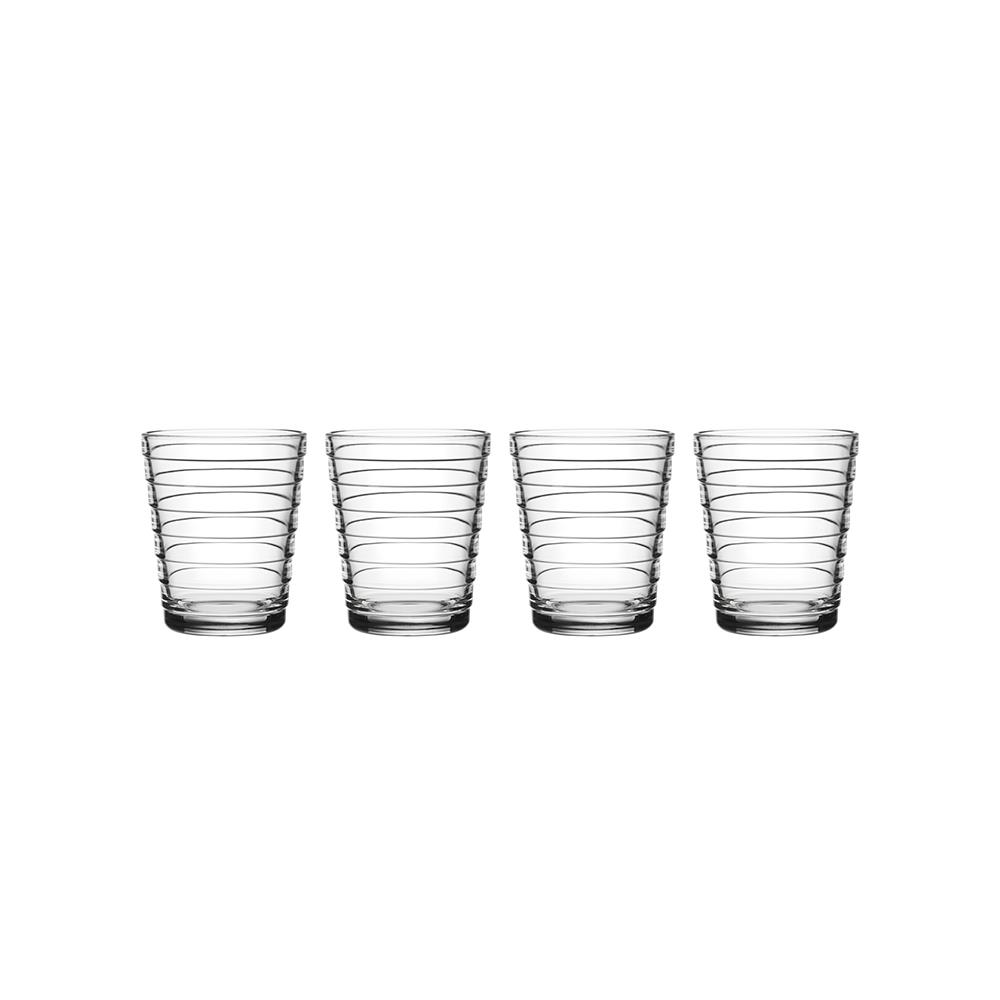 iittala Aino Aalto Tumbler Clear Set of 4