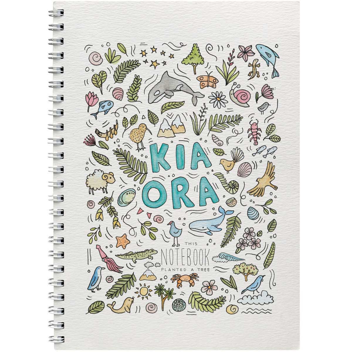 Little Difference Kia Ora Montage Notebook