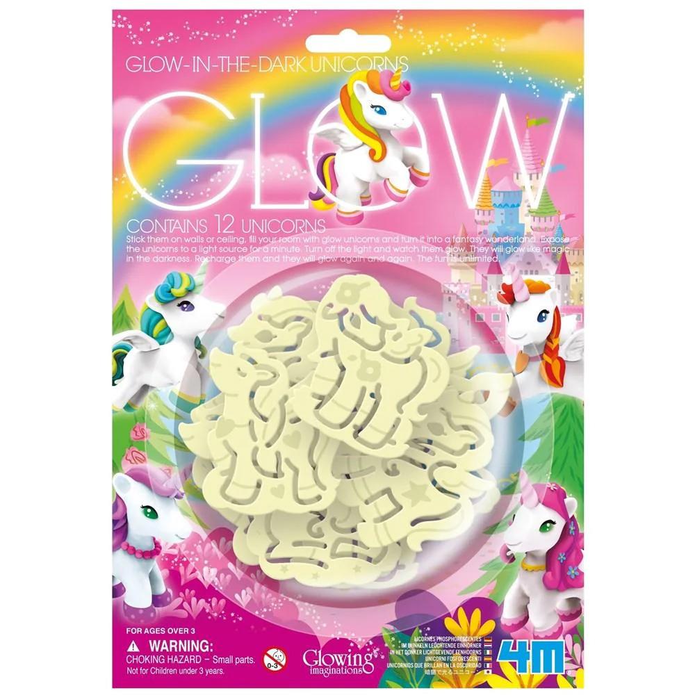 Voodle Glow In The Dark Unicorns 12 Pack