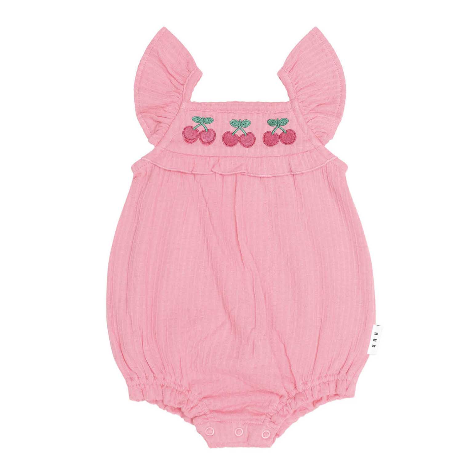 Huxbaby Cherry Emb Playsuit