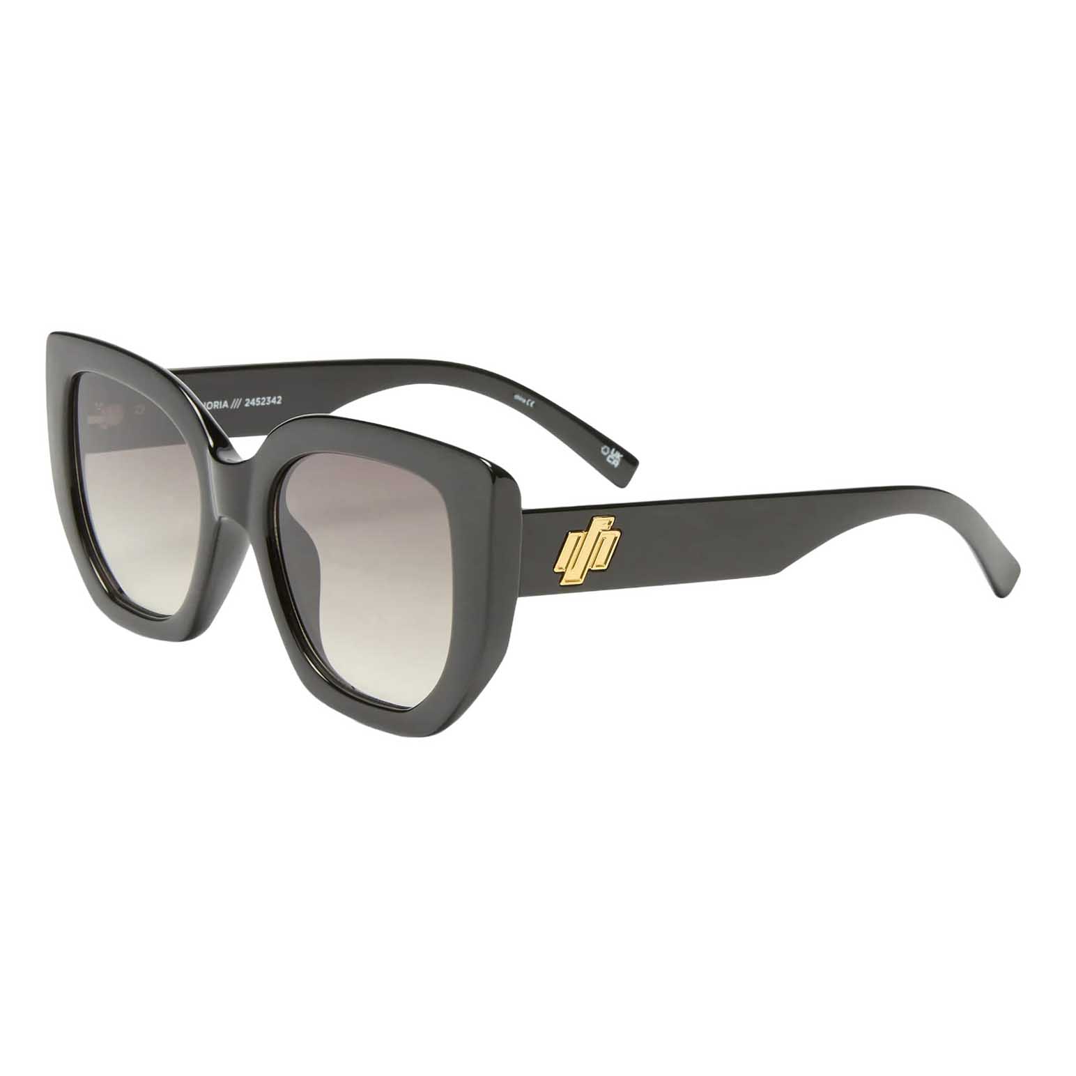 Le Specs Euphoria Black Sunglasses