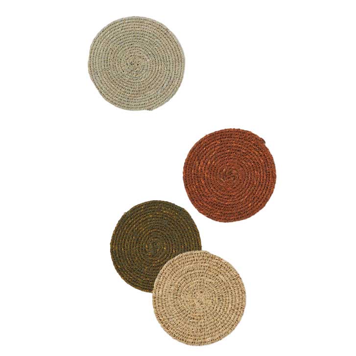 Città Pinto Coaster S/4 Ivy/Multi 10cm