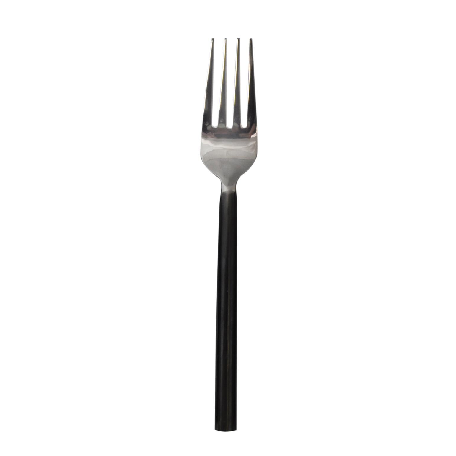 French Country Black Handle Dinner Fork