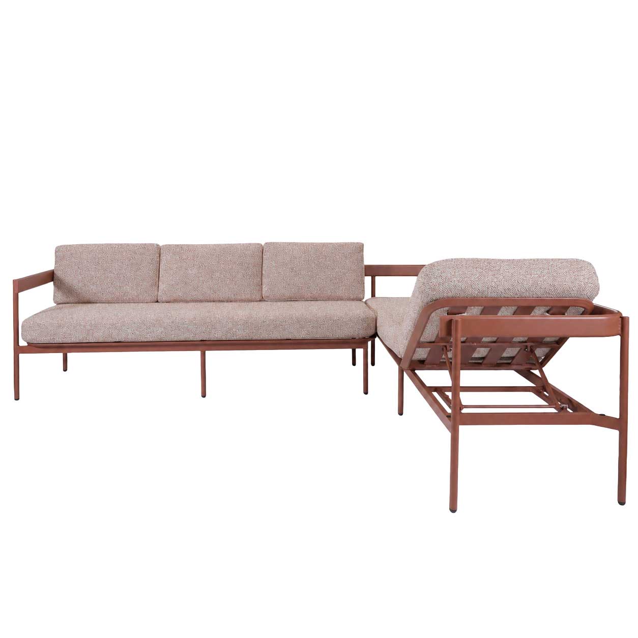 ICO Traders Benson Outdoor Corner Lounging Sofa