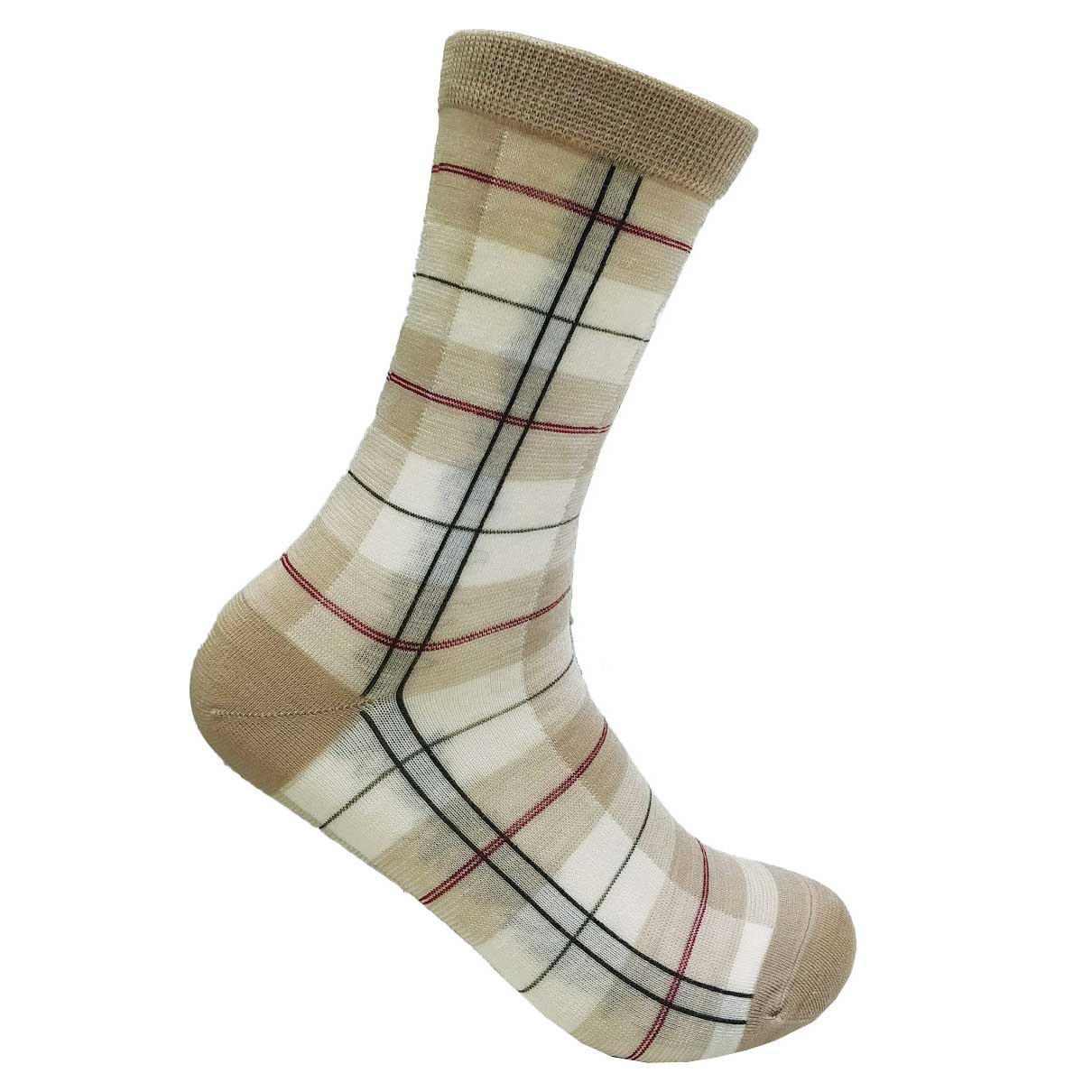Designer Textiles Merino Tartan Sock