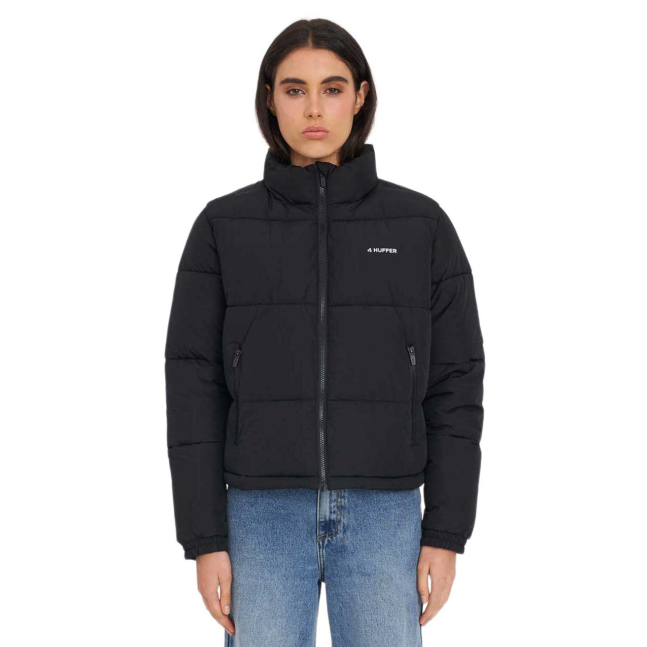 Huffer Womens Track Puffer Jacket