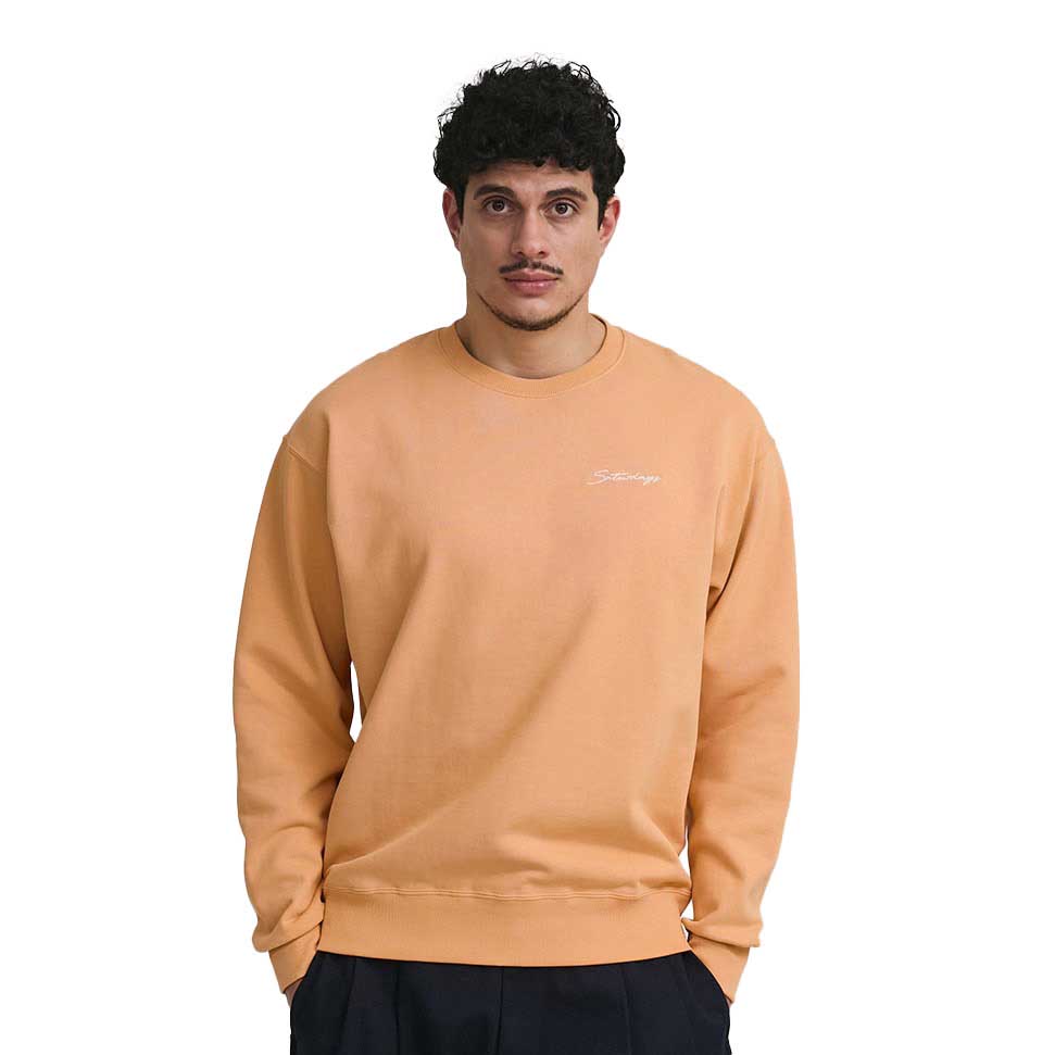 Saturdays NYC Bowery Script Embroidered Sweatshirt
