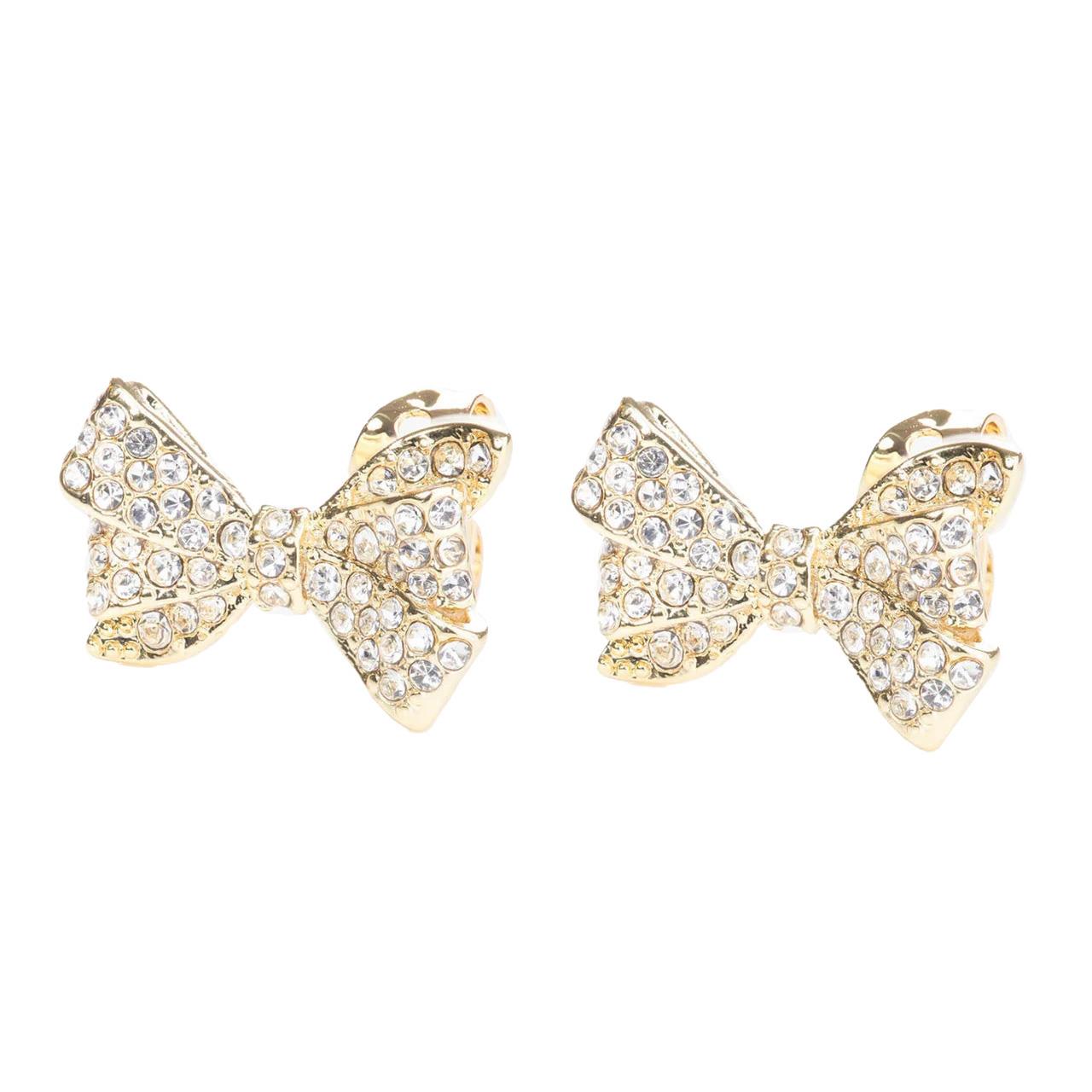 Ted Baker Barseta Crystal Bow Stud Earrings