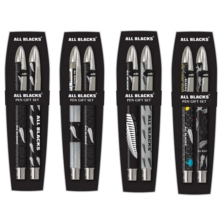 Antics All Blacks Pens 2 Piece Gift Set - Assorted