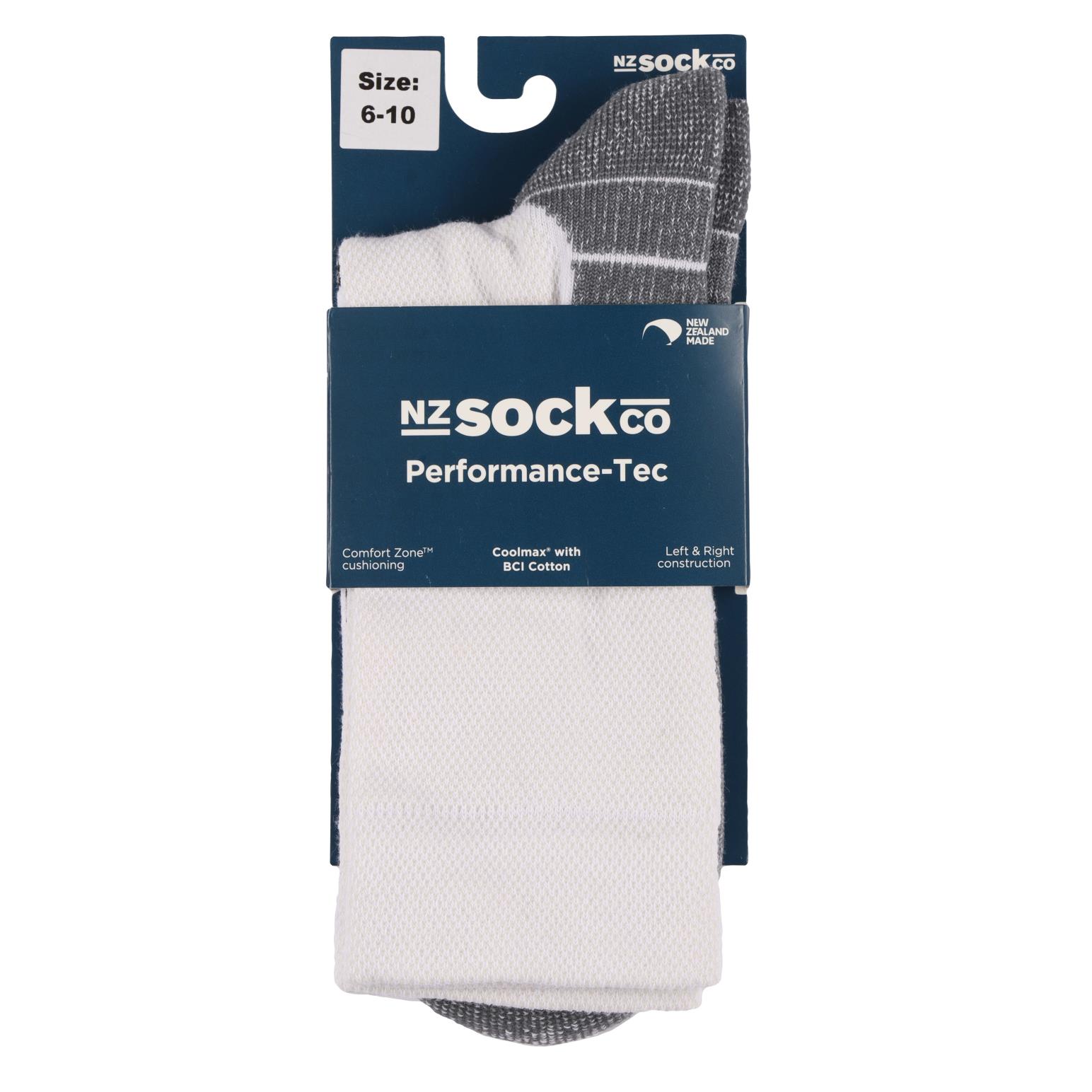 NZ Sock Co Sport Performance Tec Crew