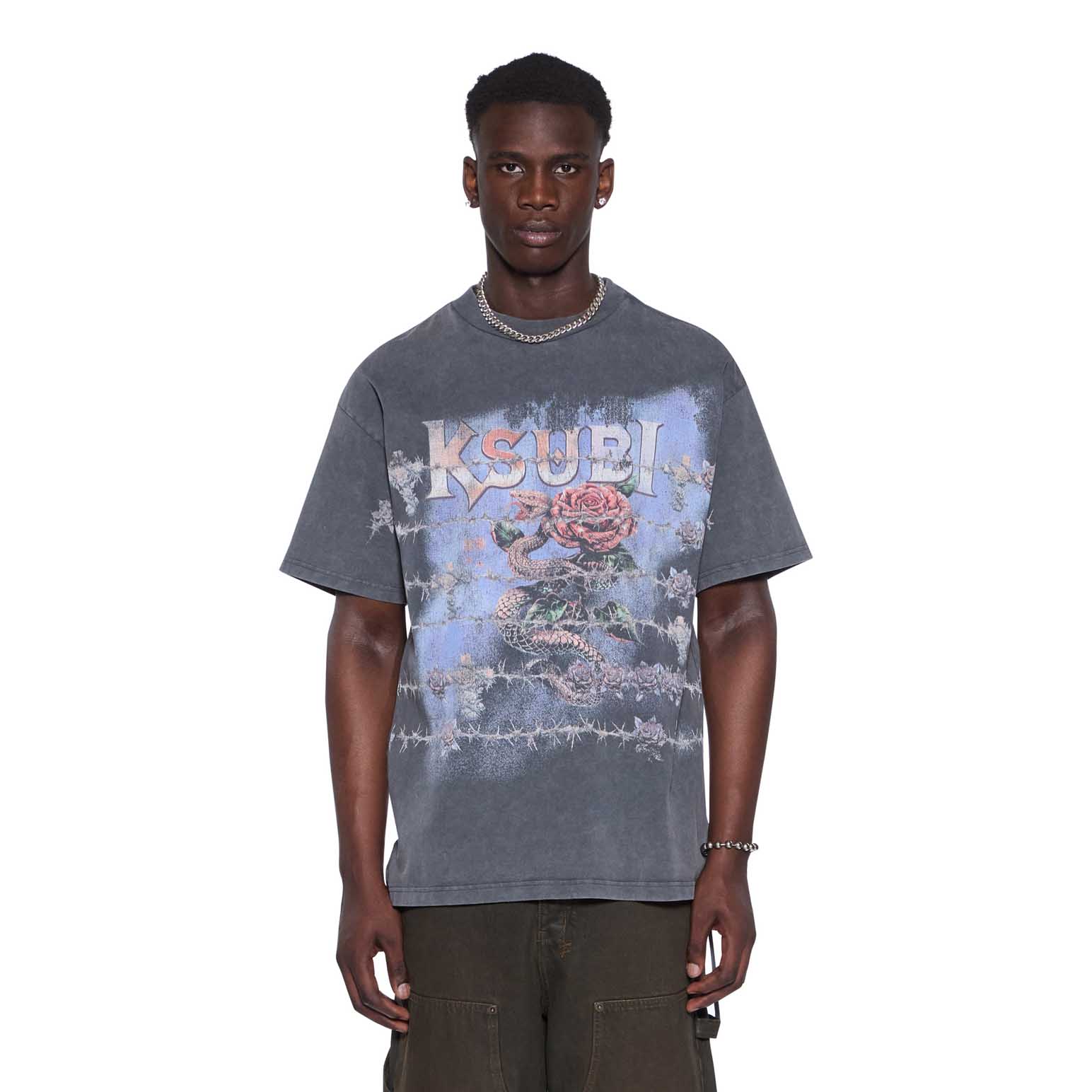 Ksubi Death Snake Ekcess SS Tee Rhino