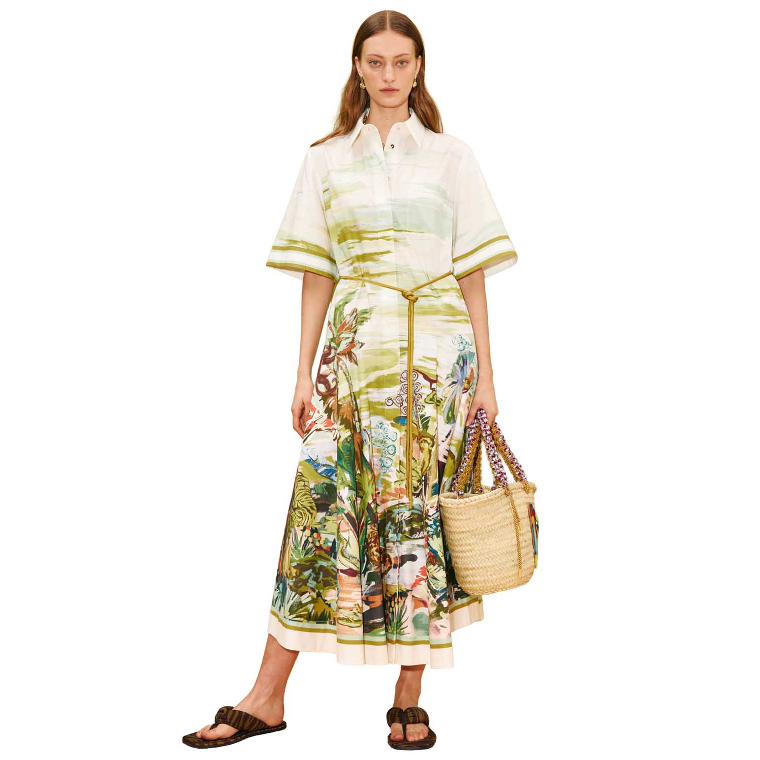 AL&Eacute;MAIS Jungle Boogie Shirtdress