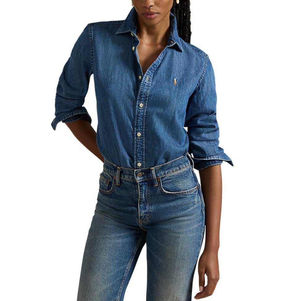 Polo Ralph Lauren LS Button Front Shirt Denim