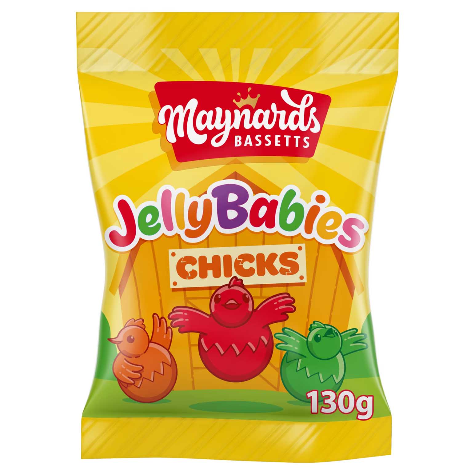 Maynards Bassetts Jelly Babies Chicks 130g