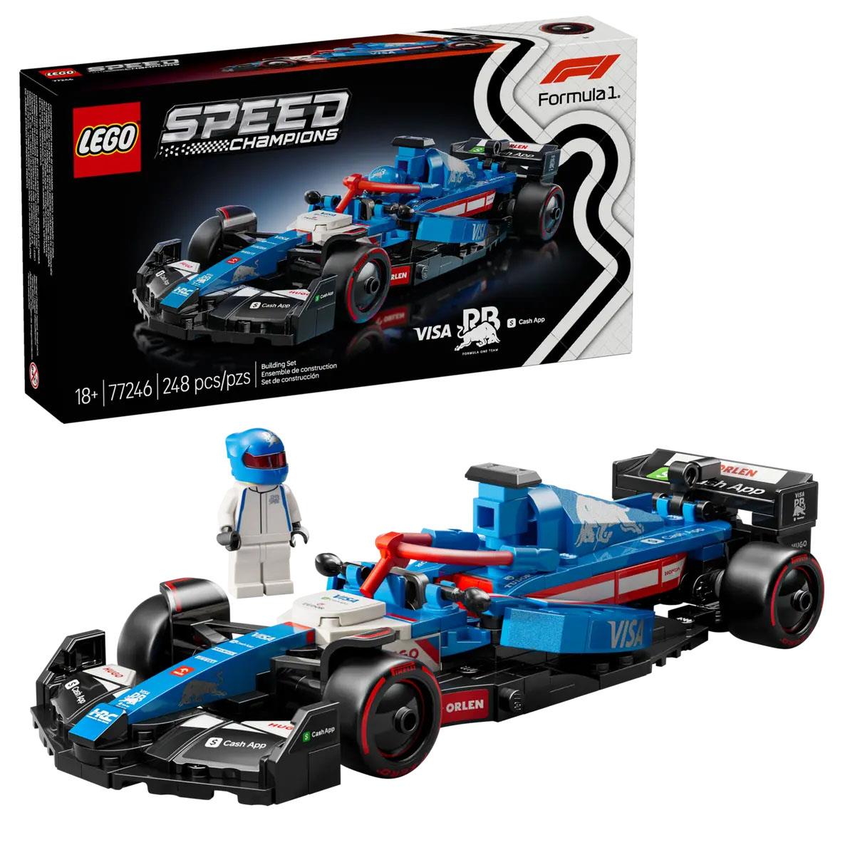 LEGO Speed Champions Visa Cash App RB VCARB 01 F1® Race Car