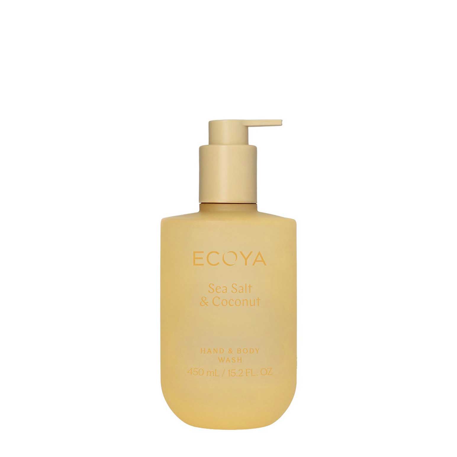 ECOYA Sea Salt & Coconut Hand & Body Wash 450ml