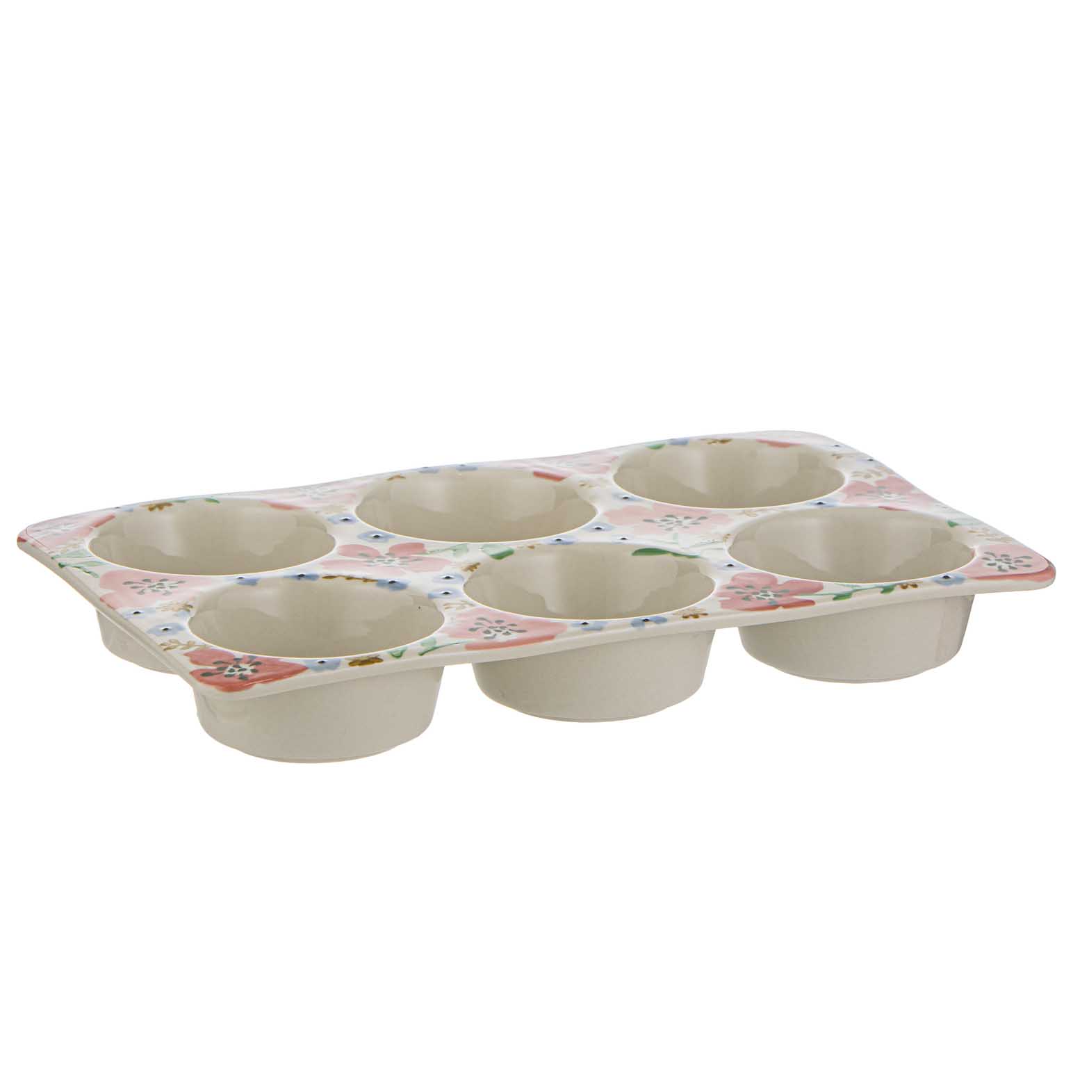 Ladelle Camille 6 Cup Muffin Tray